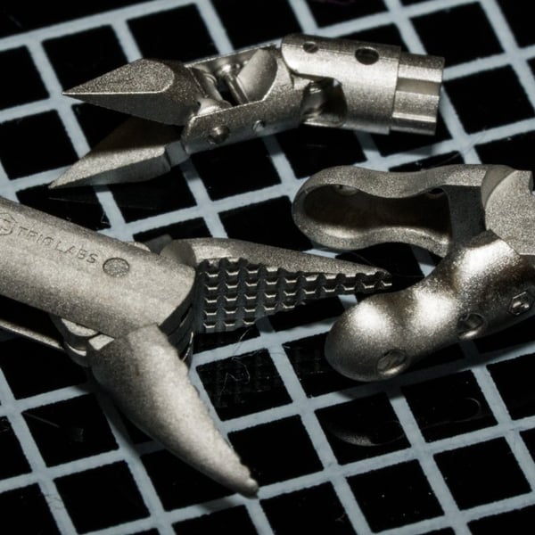 Grasper, jaw and wrist parts